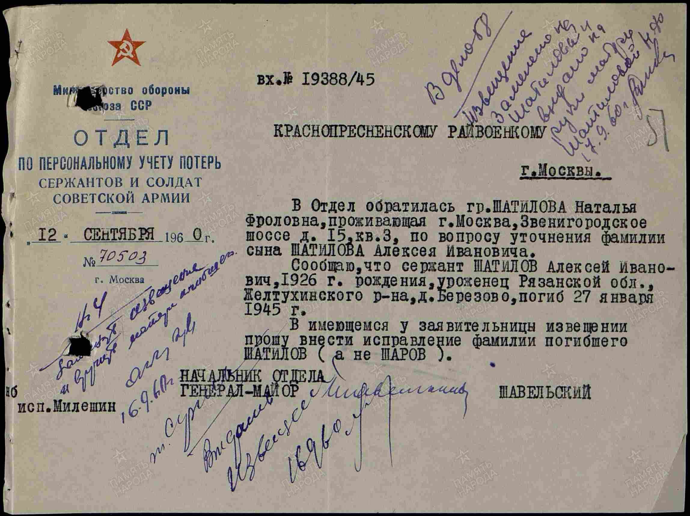 Изменение фамилии
